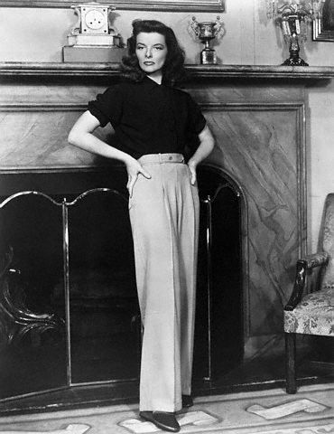Katharine Hepburn in 